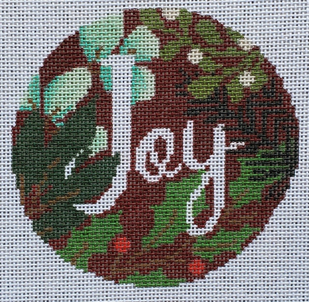 Joy Ornament Red Laura Love