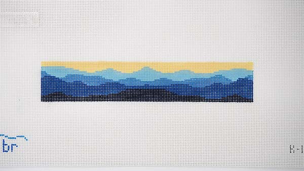 Blue Ridge Key Fob Blue Ridge Stitchery