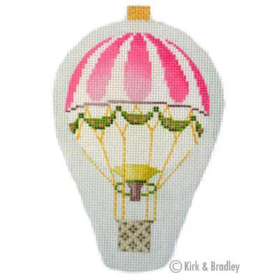Pink Stripe Mini Balloon Kirk and Bradley