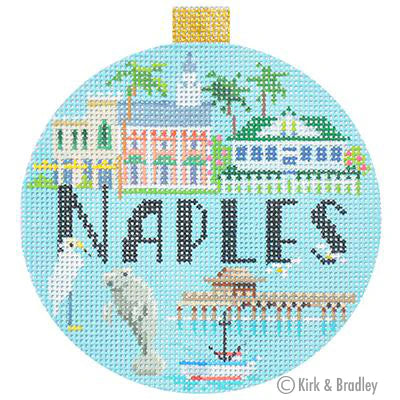 Naples Travel Round by Kirk and Bradley
