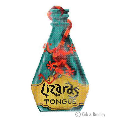 Lizards Tongue Poison Bottle by Kirk and Bradley