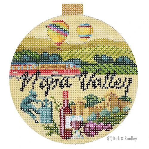 Napa Valley Travel Round by Kirk and Bradley