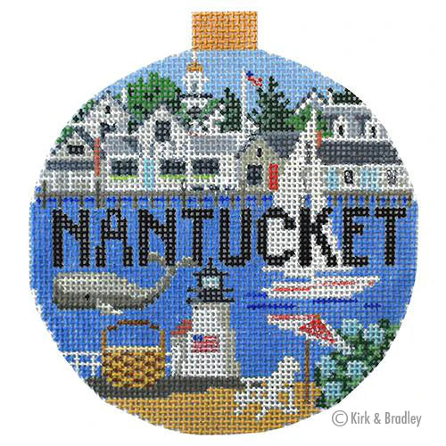 Nantucket Travel Round by Kirk and Bradley