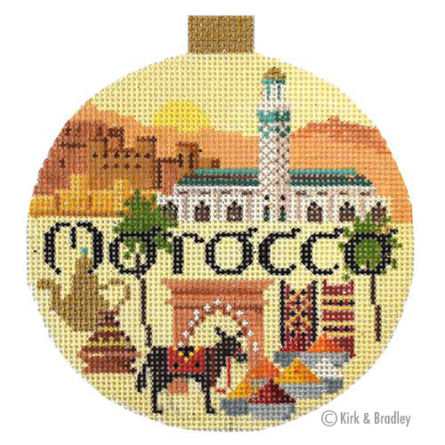 Morocco Travel Round by Kirk and Bradley