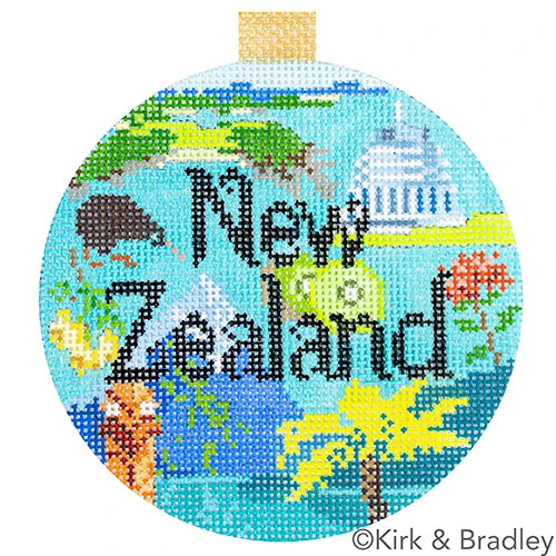 New Zealand Travel Round by Kirk and Bradley