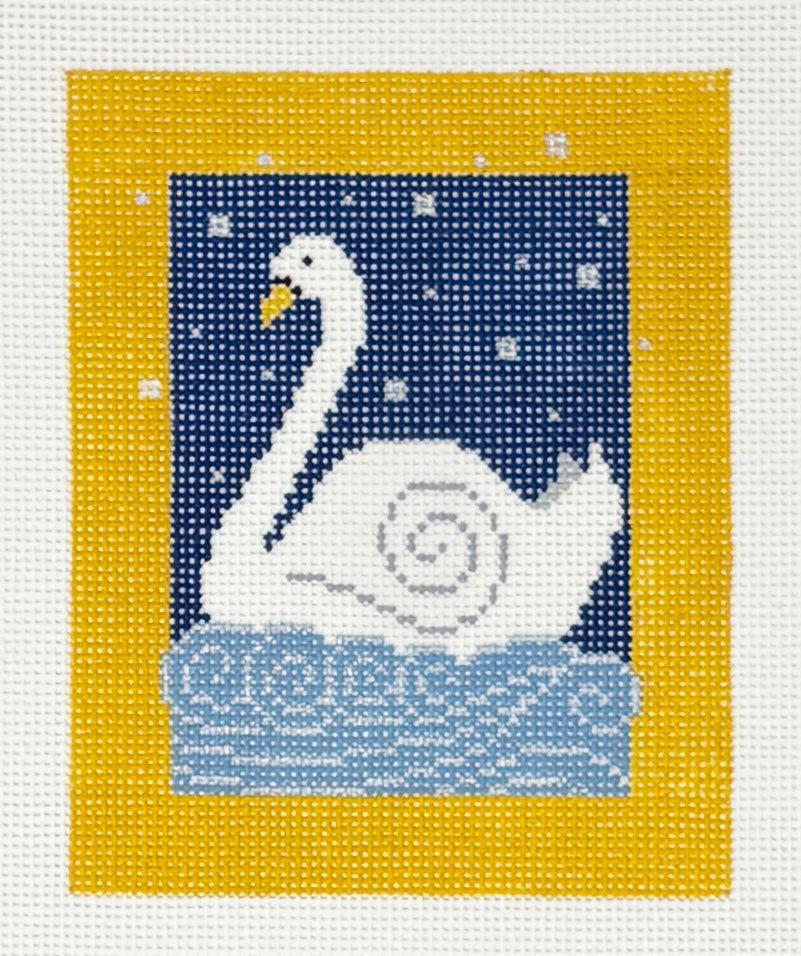 Seven Swans A Swimming