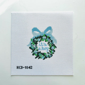 It's a Boy Wreath KC Designers