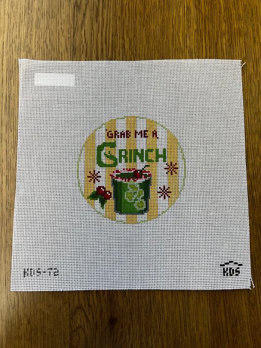 Grab me a Grinch Happier Hour Coaster