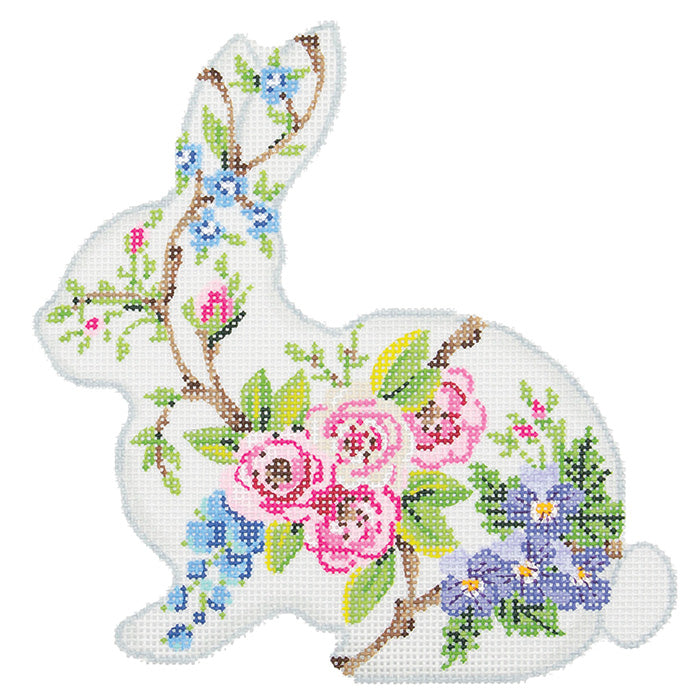 Floral Patterned Bunny Kelly Clark KCKEA66