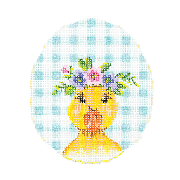 Duckie with Flower Crown Kelly Clark KCKEA73