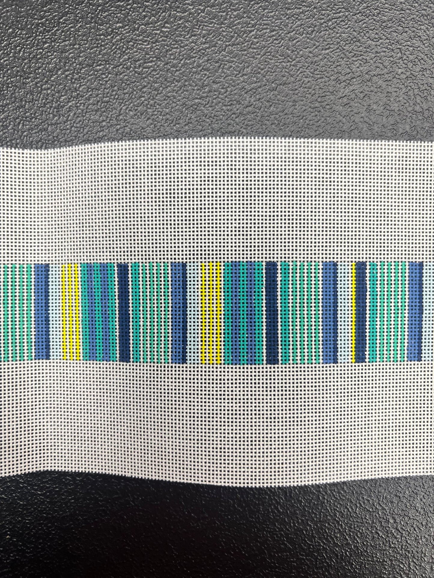 Candy Stripes Blue Yellow Green Belt Kristine Kingston