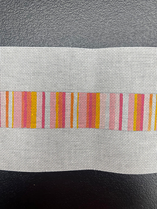 Happy Stripes Pink Orange Belt Kristine Kingston