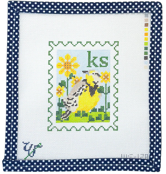 Kansas Stamp Wipstitch