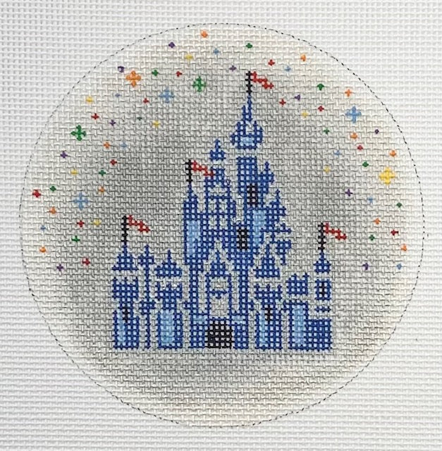 Magic Castle with Stars, Silver Lauren Bloch