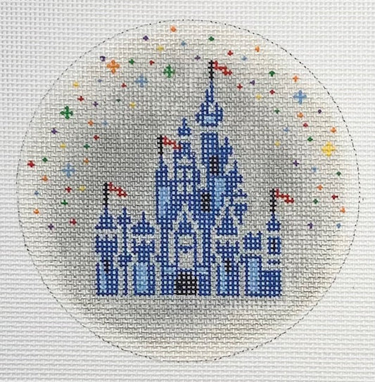 Magic Castle with Stars, Silver Lauren Bloch