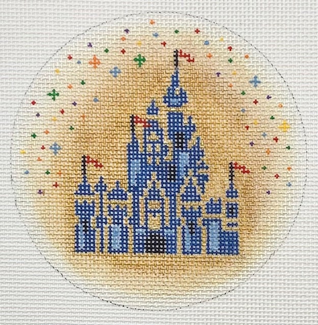 Magic Castle with Stars, Gold