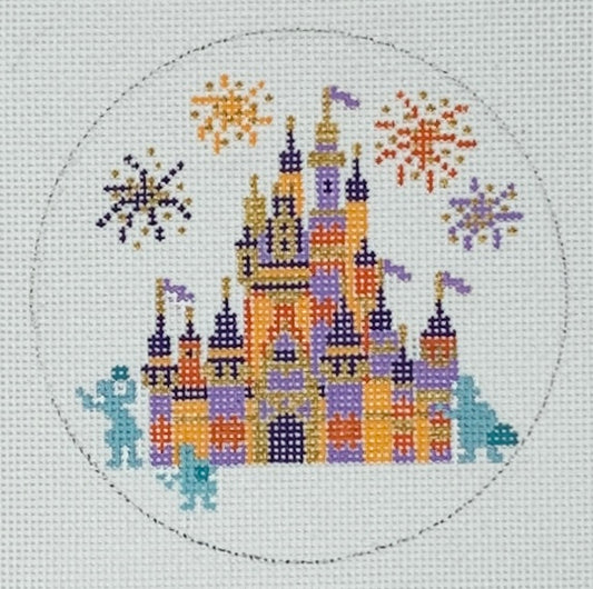 Halloween Castle with Ghosts Lauren Bloch