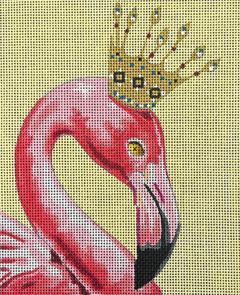 Flamingo with Crown Colors of Praise