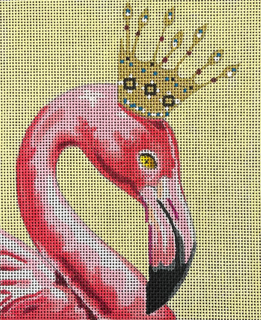 Flamingo with Crown Colors of Praise