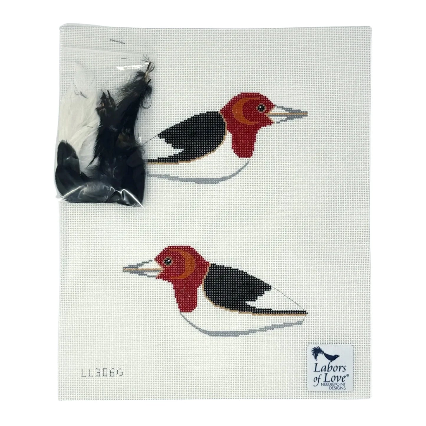 Red Headed Woodpecker 3D Labors of Love LL306G