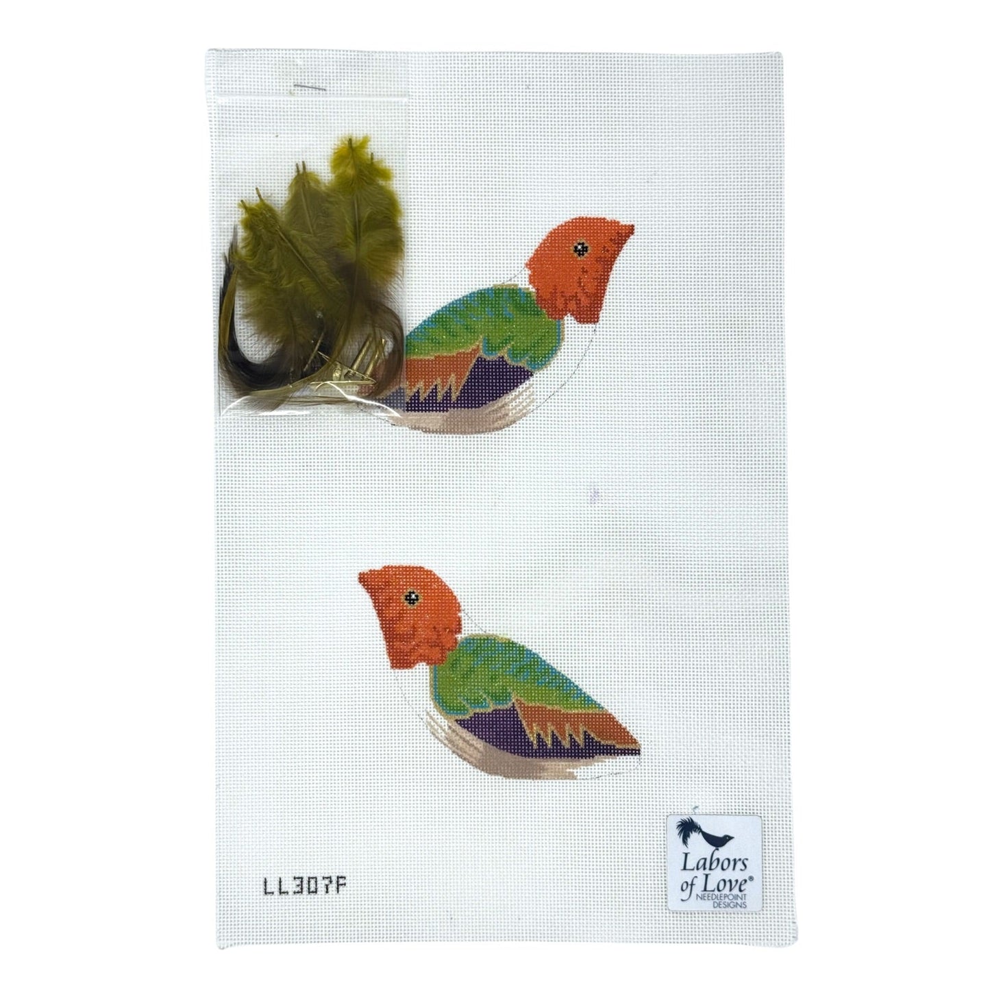 Orange Hummingbird 3D Labors of Love