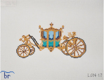 Gold State Coach Blue Ridge Stitchery