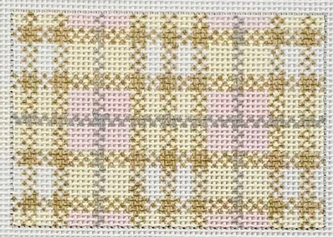 Gold Plaid, 3x2