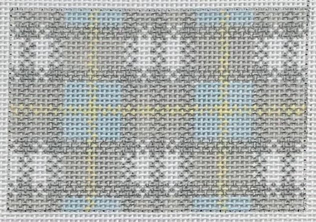 Silver Plaid, 3x2