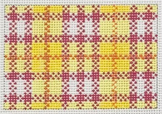 Yellow Plaid, 3x2