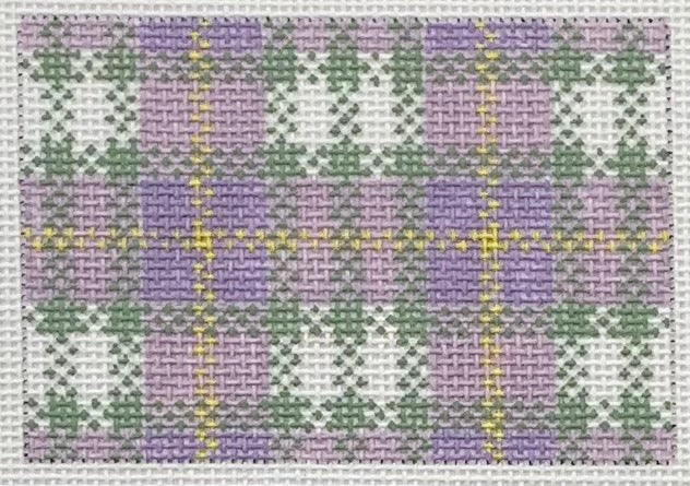 Purple Plaid, 3x2