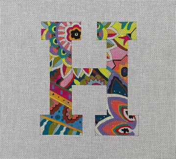 Letter H 6 Inch LE156H