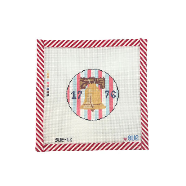 1776 Liberty Bell Atlantic Blue Canvas