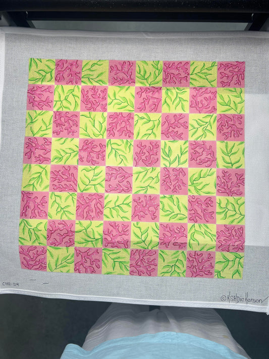 Lily Inspired Chess/Checkerboard Kate Dickerson