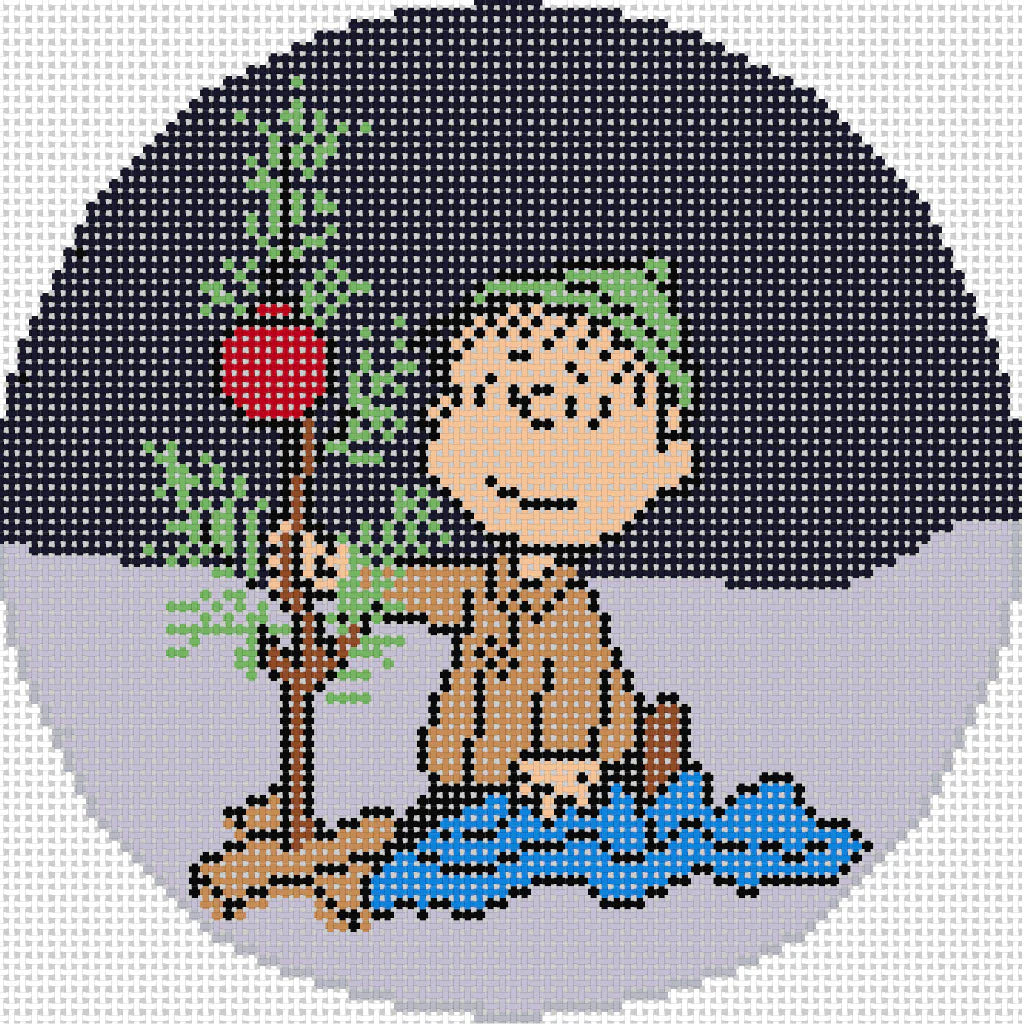 Peanuts Linus Kneeling Wrapping Blanket
