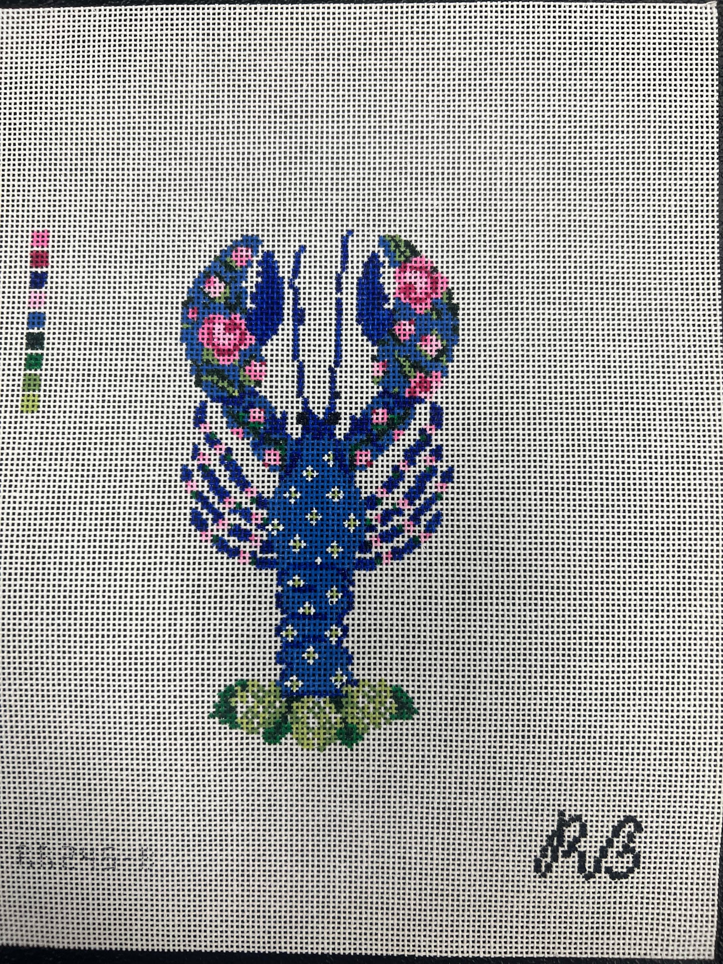 Lucy the Lobster Blue Rachel Barri
