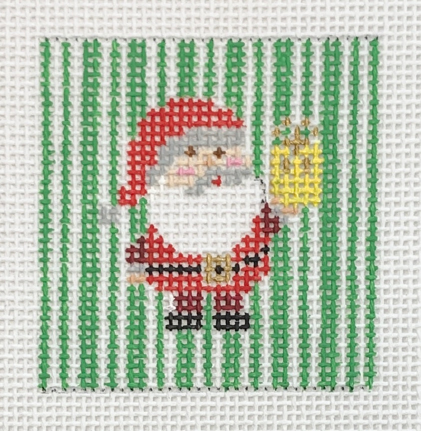 Santa with Present