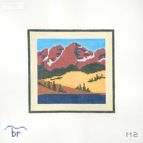 Maroon Bells - Aspen CO Blue Ridge Stitchery