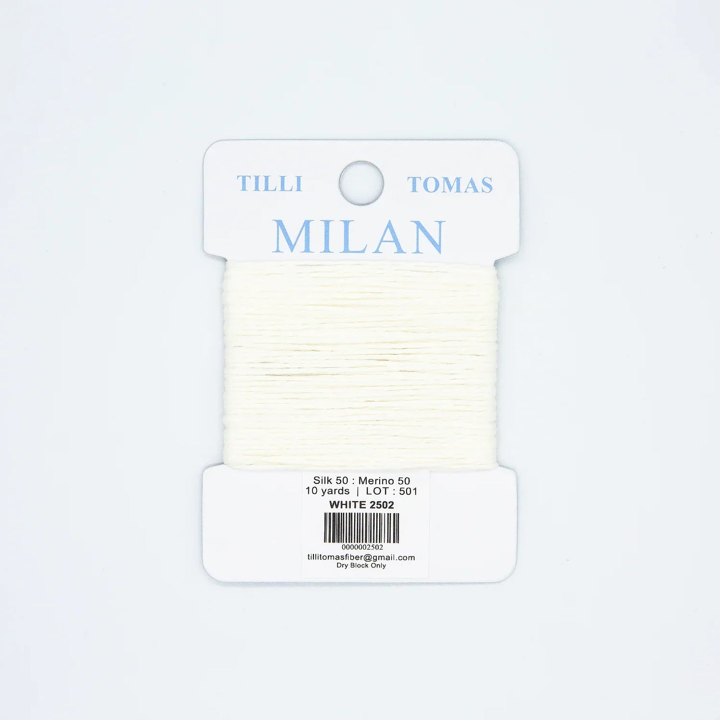 Milan Card White 2502