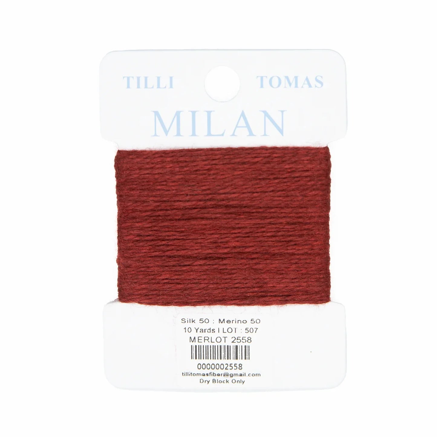 Milan Card Merlot 2558