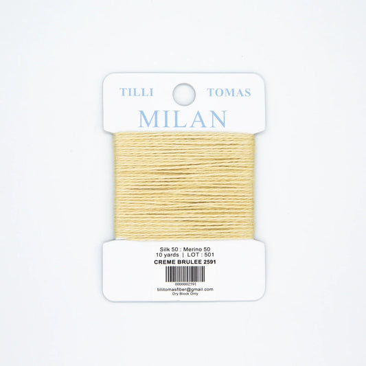 Milan Card Creme Brulee 2591