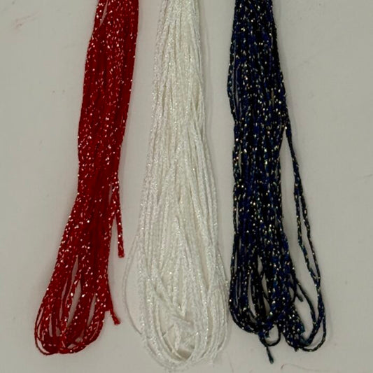 Patriotic Collection Soie Tissee Metallic