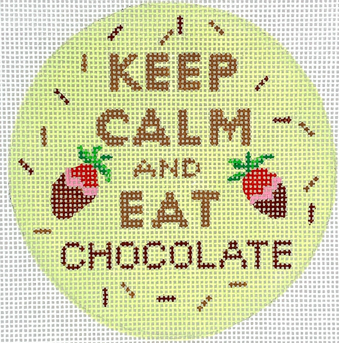 Keep Calm & Eat Chocolate Insert