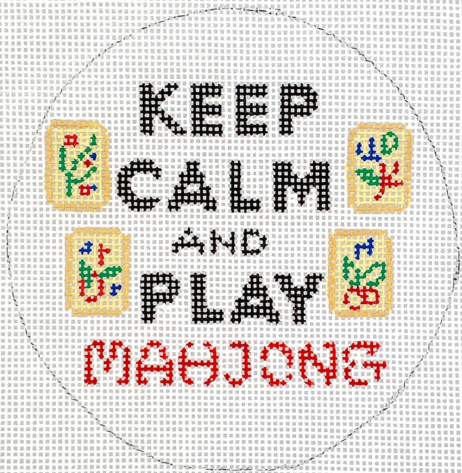 Keep Calm & Play Mahjong Insert