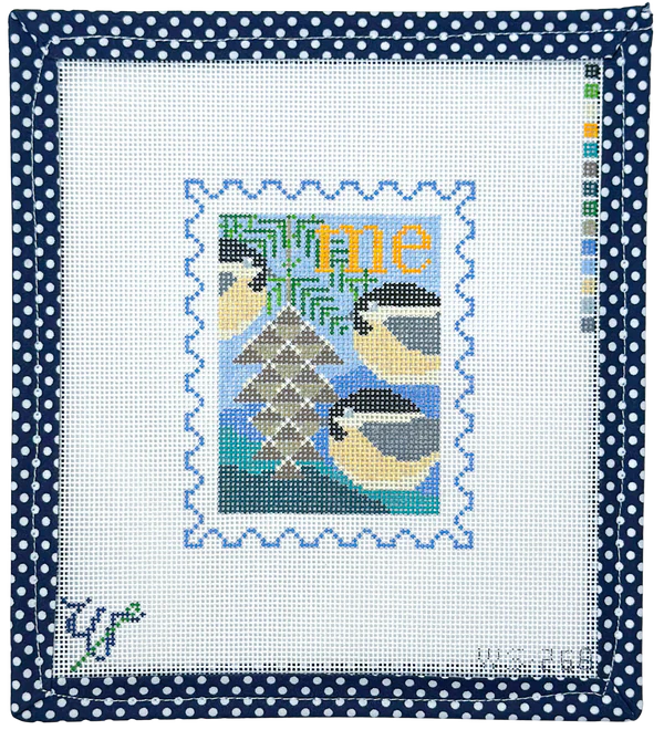 Maine Stamp Wipstitch WS268W