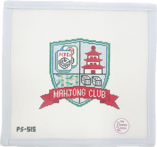 Mahjong Crest The Painted Stitch