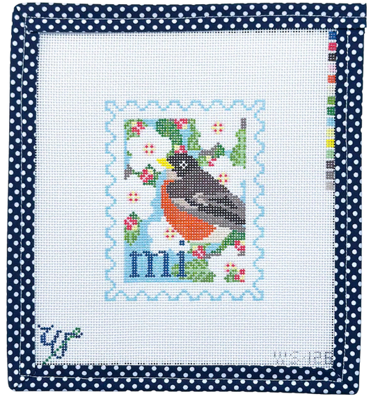 Michigan Stamp Wipstitch
