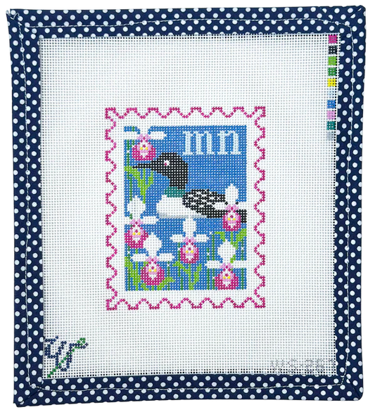 Minnesota Stamp Wipstitch