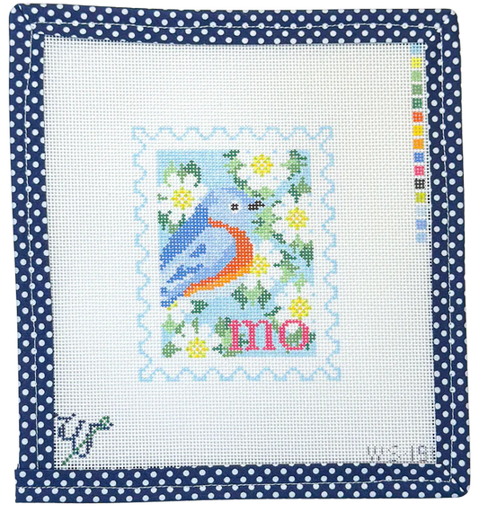 Missouri Stamp Wipstitch
