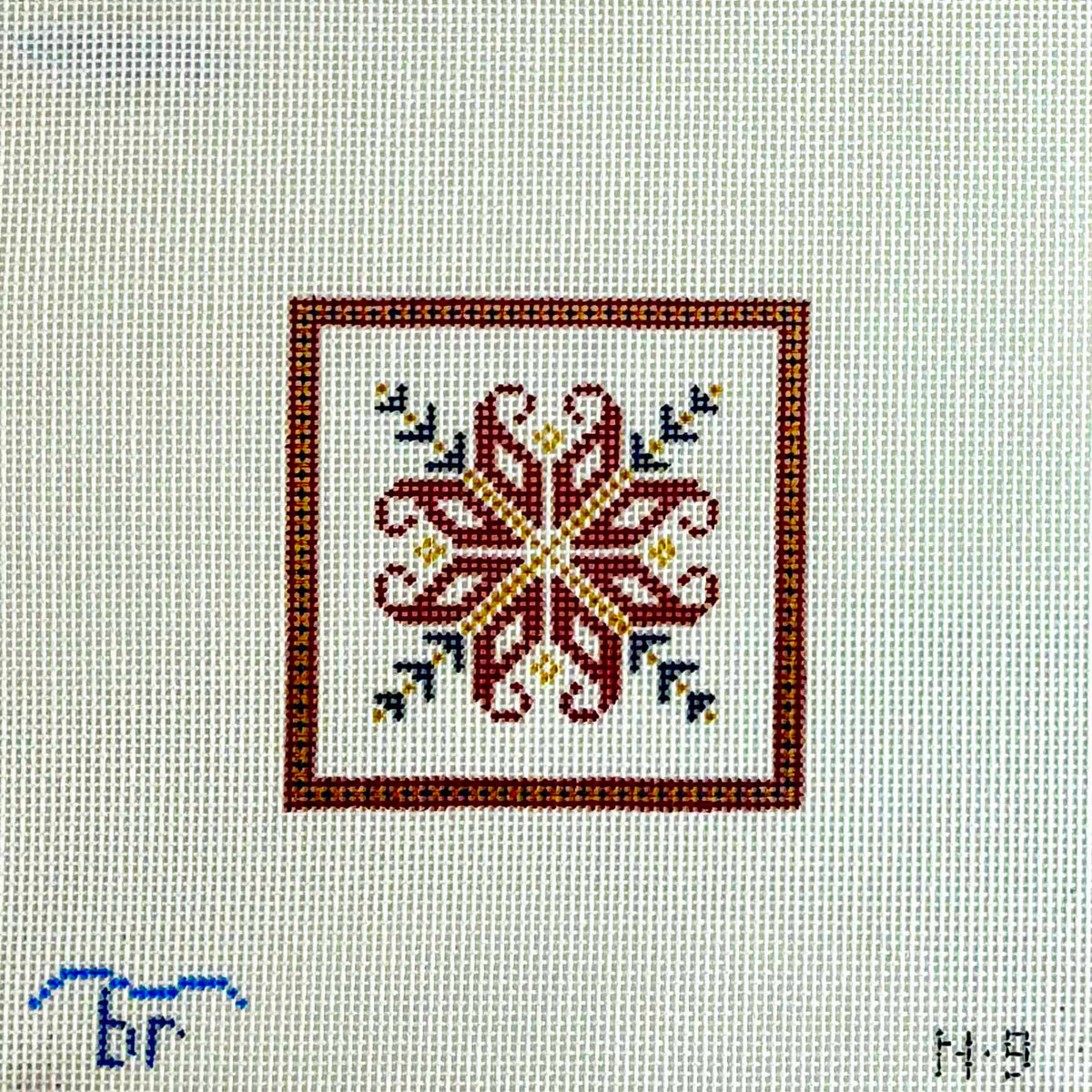 Nordic Square red/blue