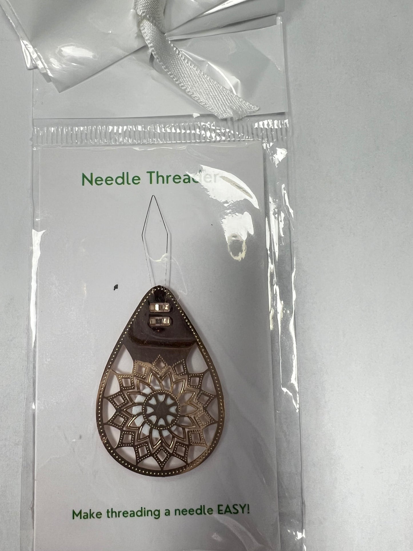 Gold Colored Needle Threader